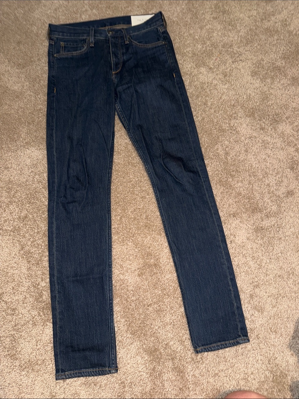 Rag & Bone Womens Fit 2 Slim Dark wash Slim Skinny jeans size 28